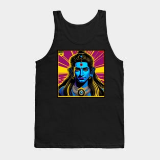 Dancing With Lord Shiva Vinyl Record Vol. 4 Tank Top